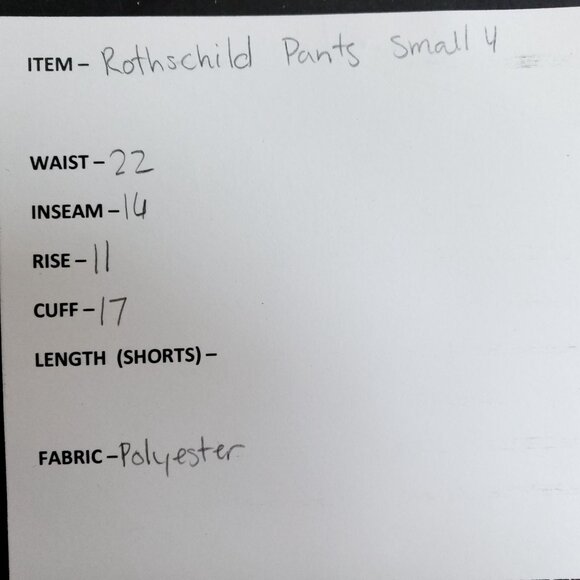 Rothschild Insulated Snow Pants Youth Size Small 4 Brown Side Zip Leg - Picture 6 of 7